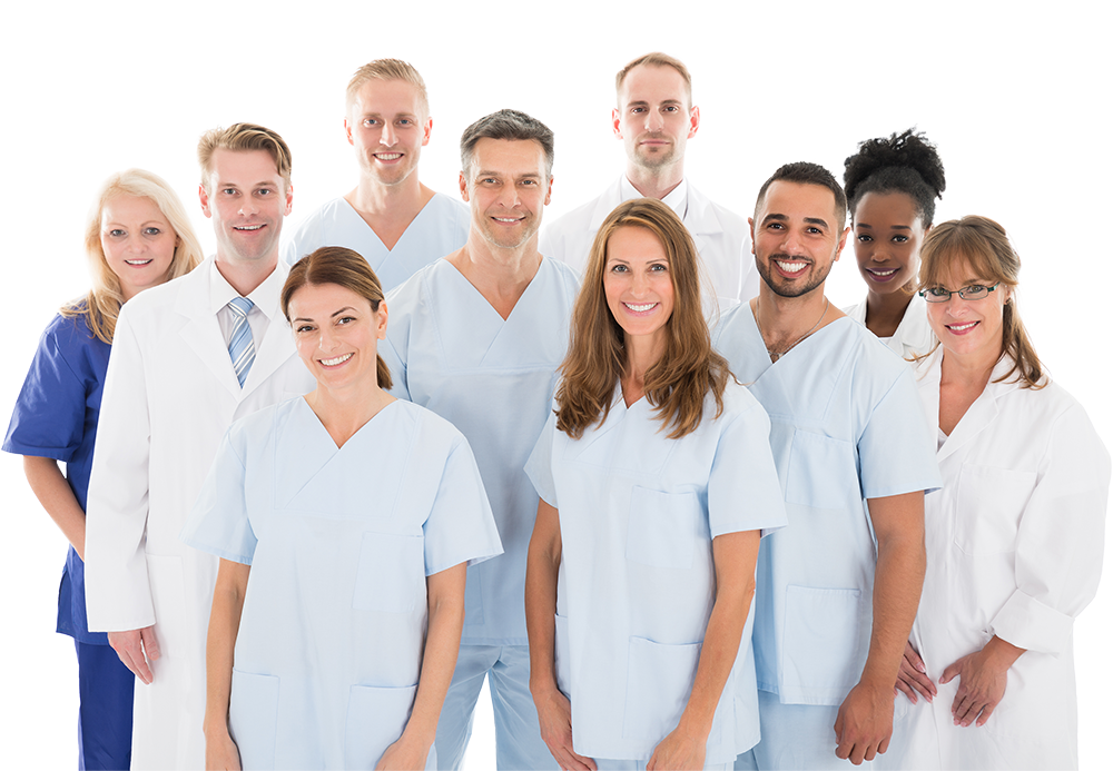 Equipe de profissionais da CUIDEN